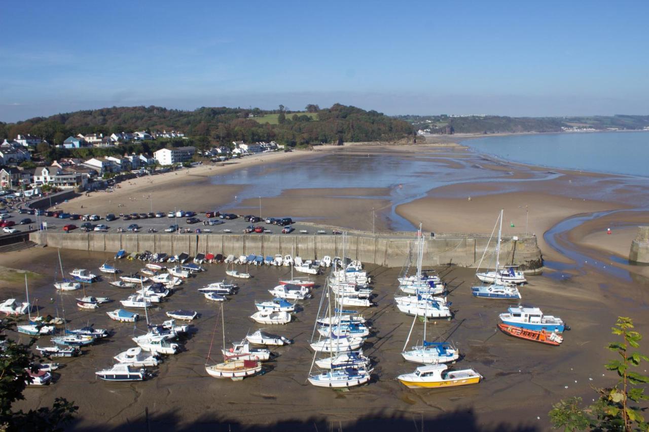 Beach House With Sea Views Over Saundersfoot Bay Экстерьер фото