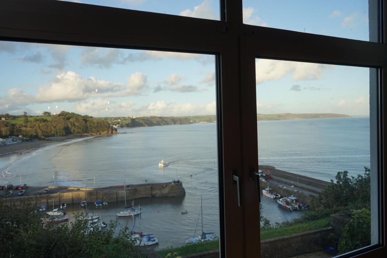 Beach House With Sea Views Over Saundersfoot Bay Экстерьер фото