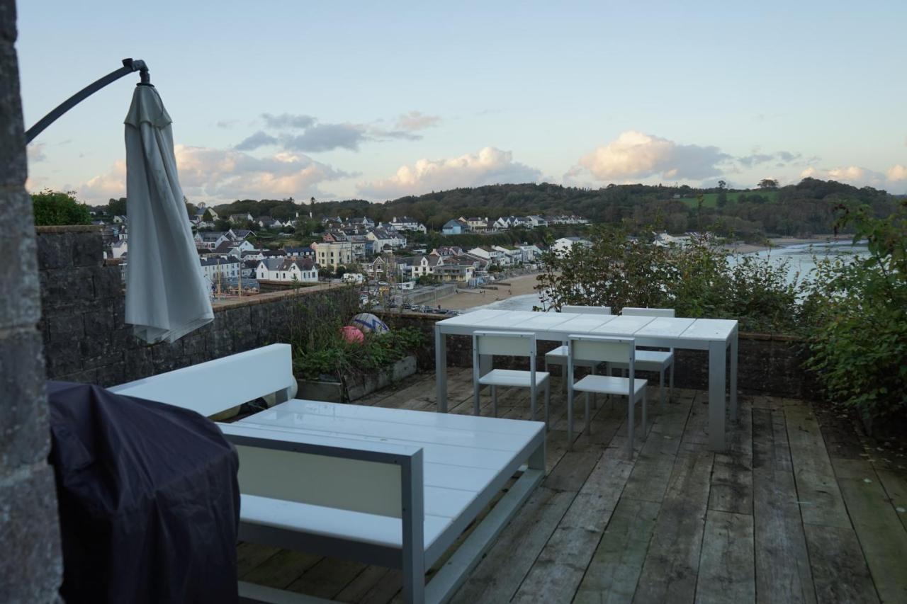 Beach House With Sea Views Over Saundersfoot Bay Экстерьер фото