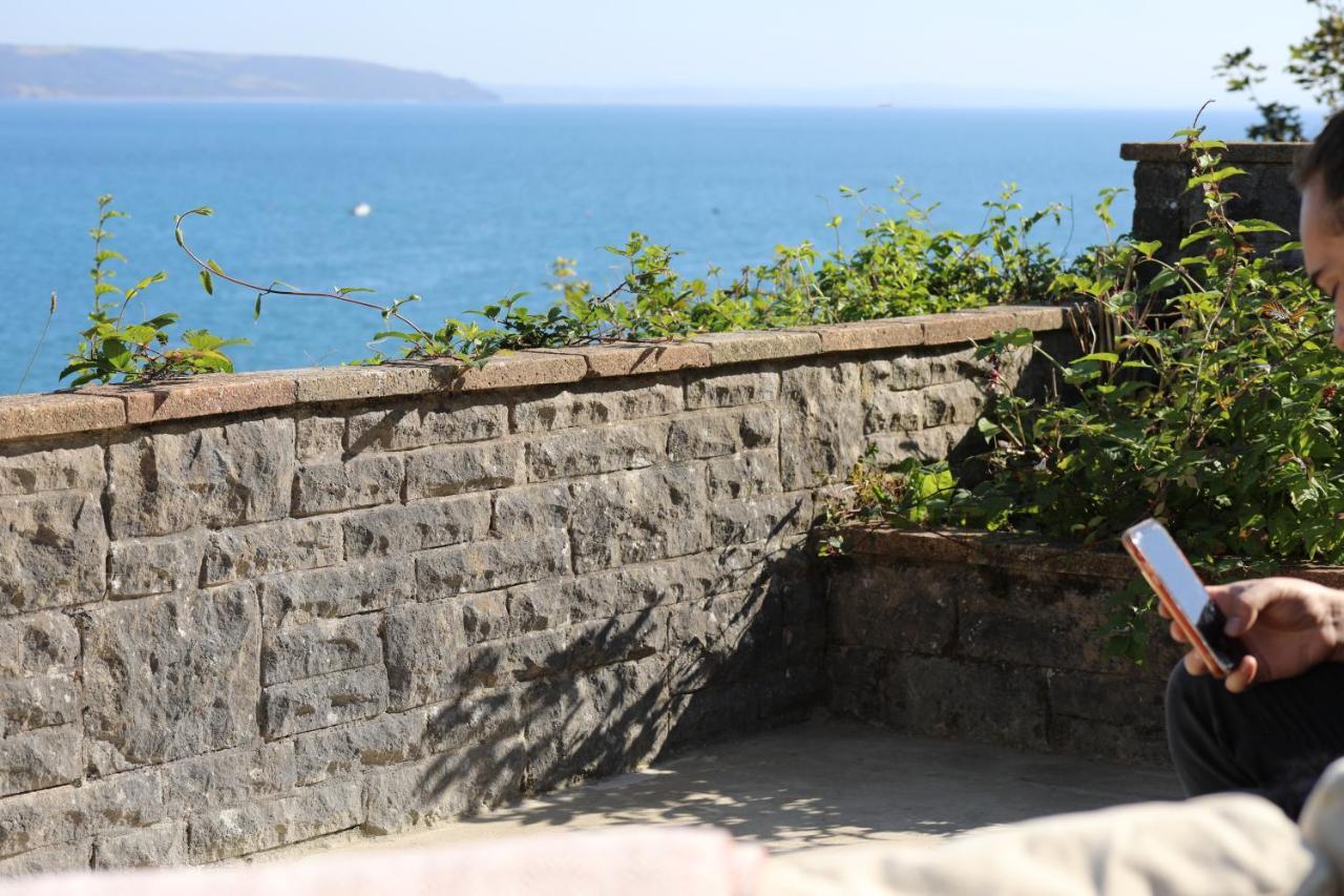Beach House With Sea Views Over Saundersfoot Bay Экстерьер фото